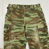 1970’s French TAP 47/56 Lizard Camo Paratrooper Pants 35” Waist