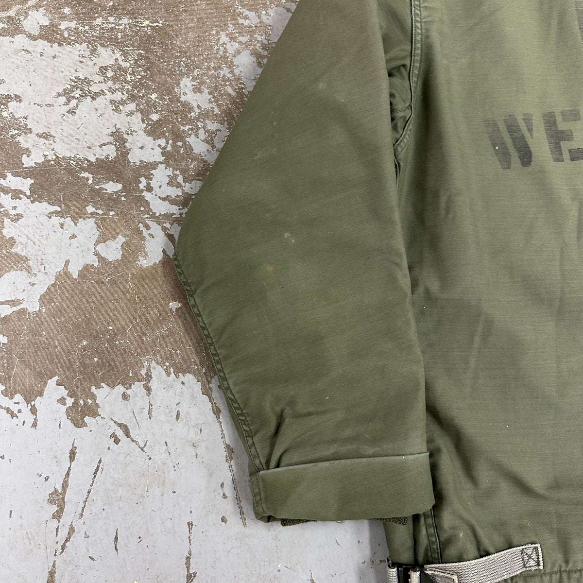 1970’s Stenciled USN A-2 Deck Jacket Large