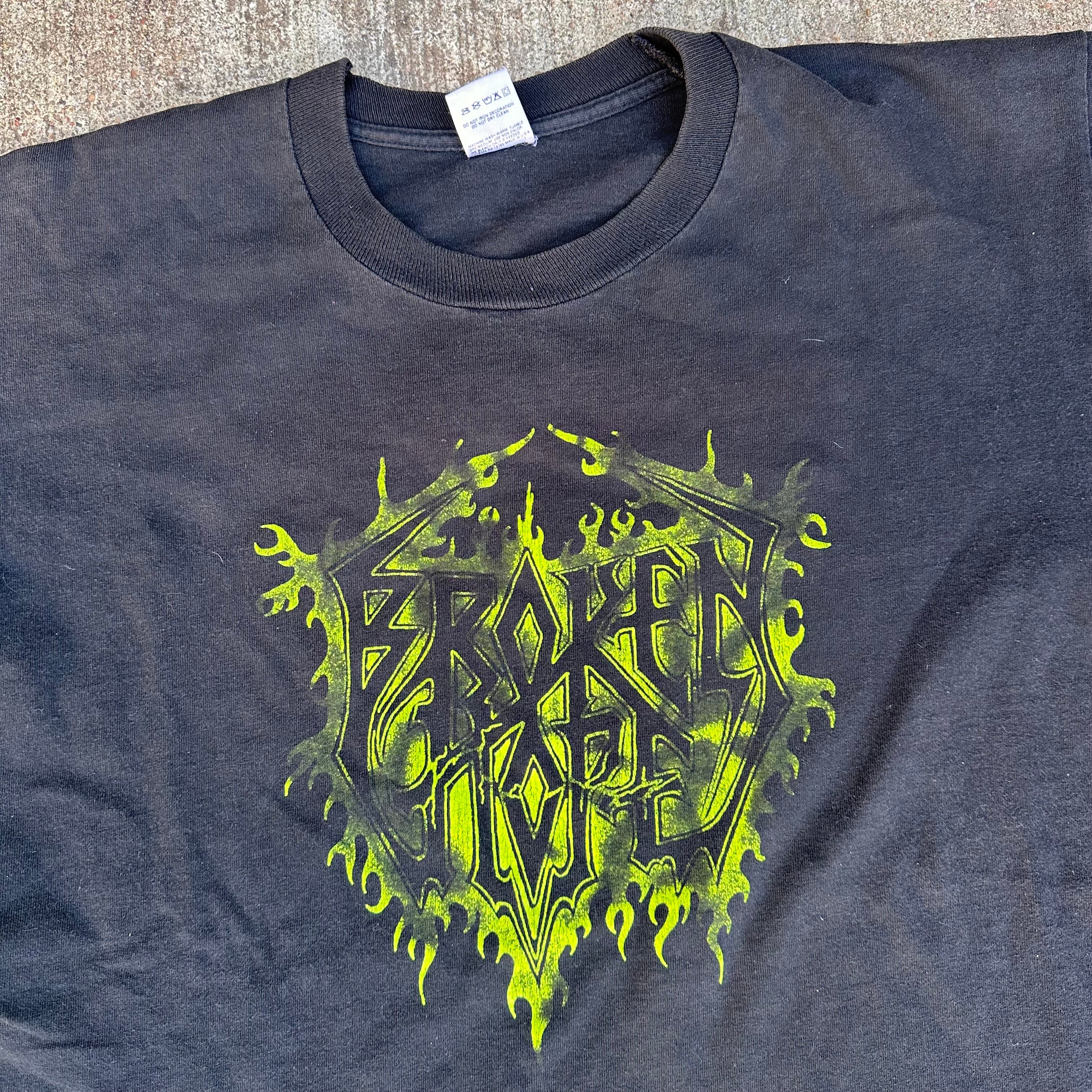 1991 Broken Hope “Swamped in Gore” Album T-Shirt XL – Little Chum