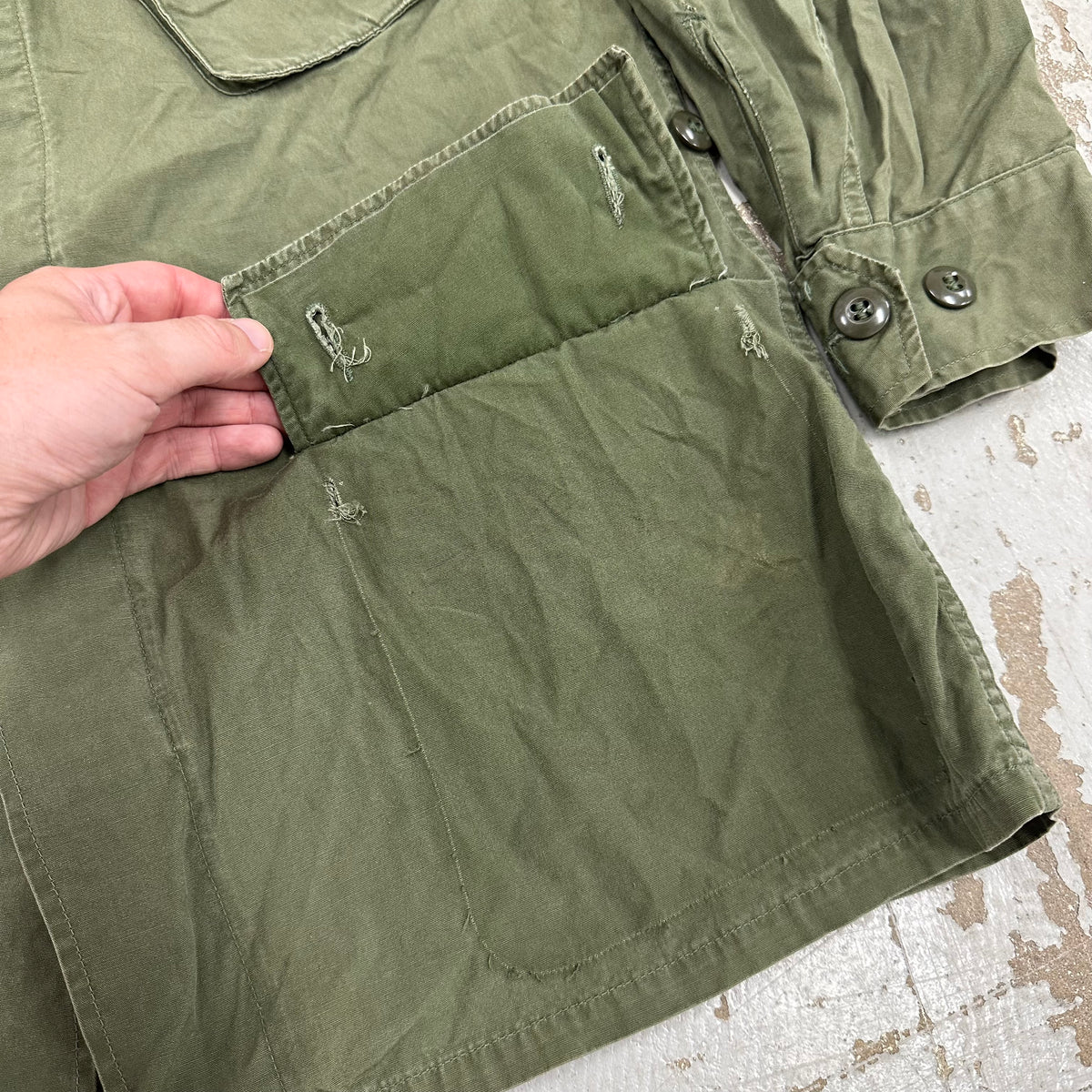 1960’s Vietnam War 2nd Pattern Poplin Jungle Jacket Medium Regular