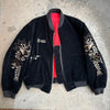 1960’s Vietnam War Era Velvet Rocket Souvenir Jacket Large