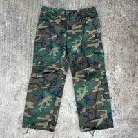 1970’s Vietnam War Deadstock ERDL Camo Jungle Pants Medium Short