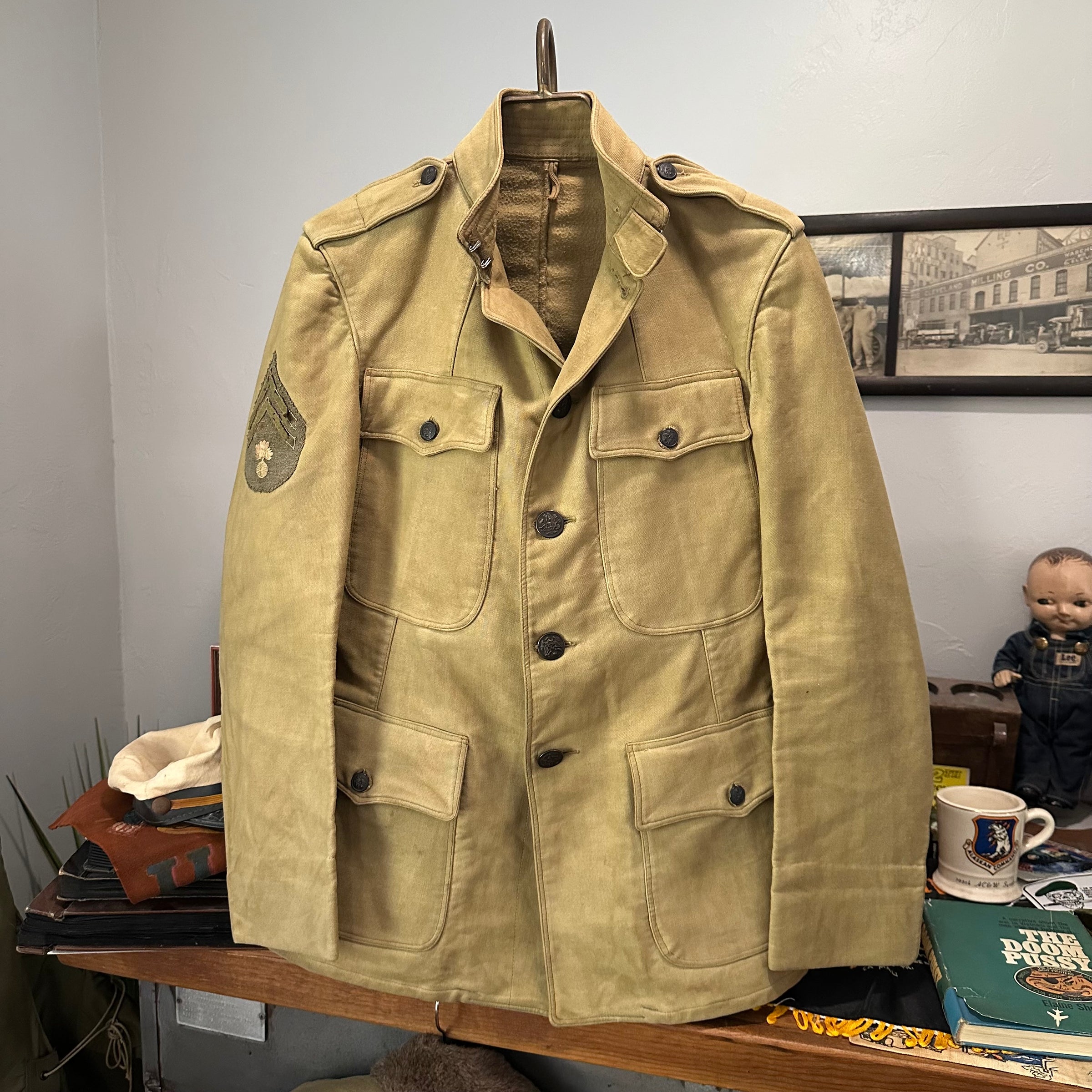 WWI US Army Moleskin Summer Service Tunic