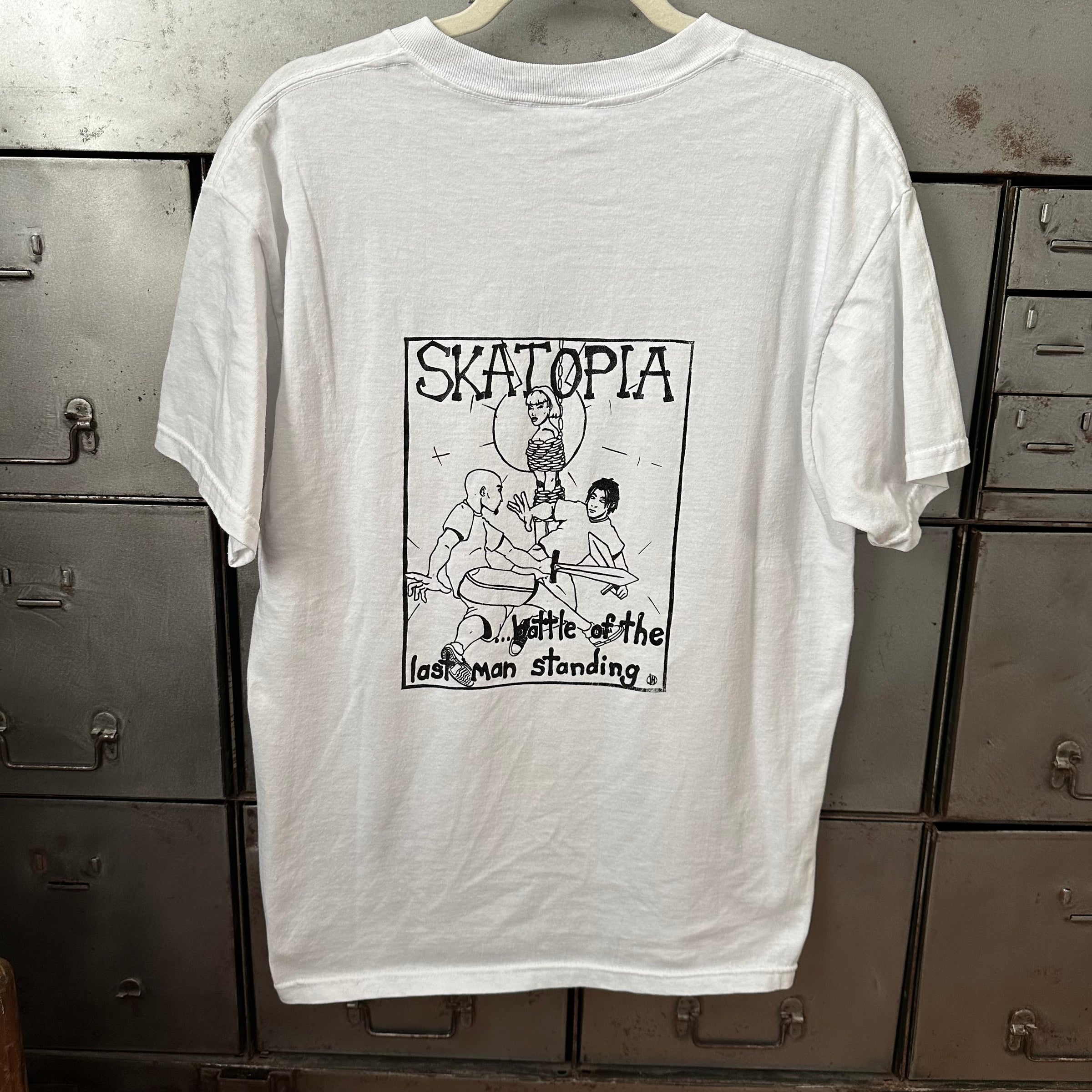 1990’s/Y2K Skatopia Jihad Skateboard Park T-Shirt Large