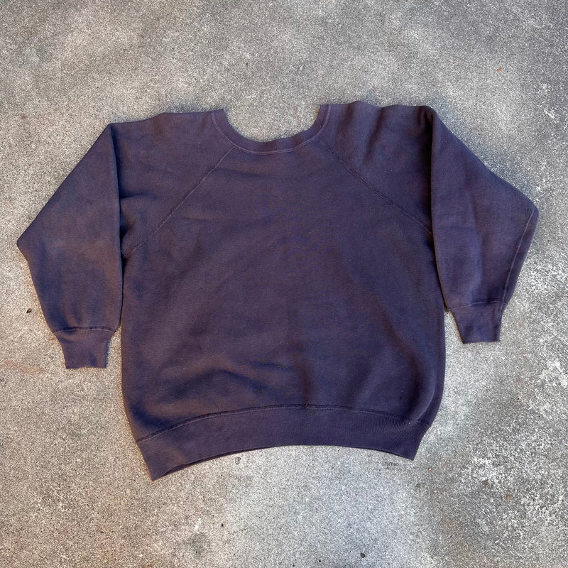 1960’s Camp Woodland Raglan Crewneck Sweatshirt 23” Chest