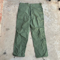 1960’s Deadstock Vietnam War Poplin Jungle Pants Large Regular