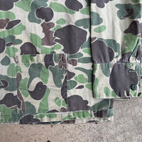 1970’s Modified Hunting Camo Pullover Shirt 25” Chest