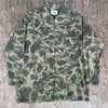 1960’s/70’s Kamo Brand Hunting Camo Cotton Flannel Shirt Large