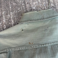 1940’s WWII US Army Donut Button HBT Jacket 22” Chest