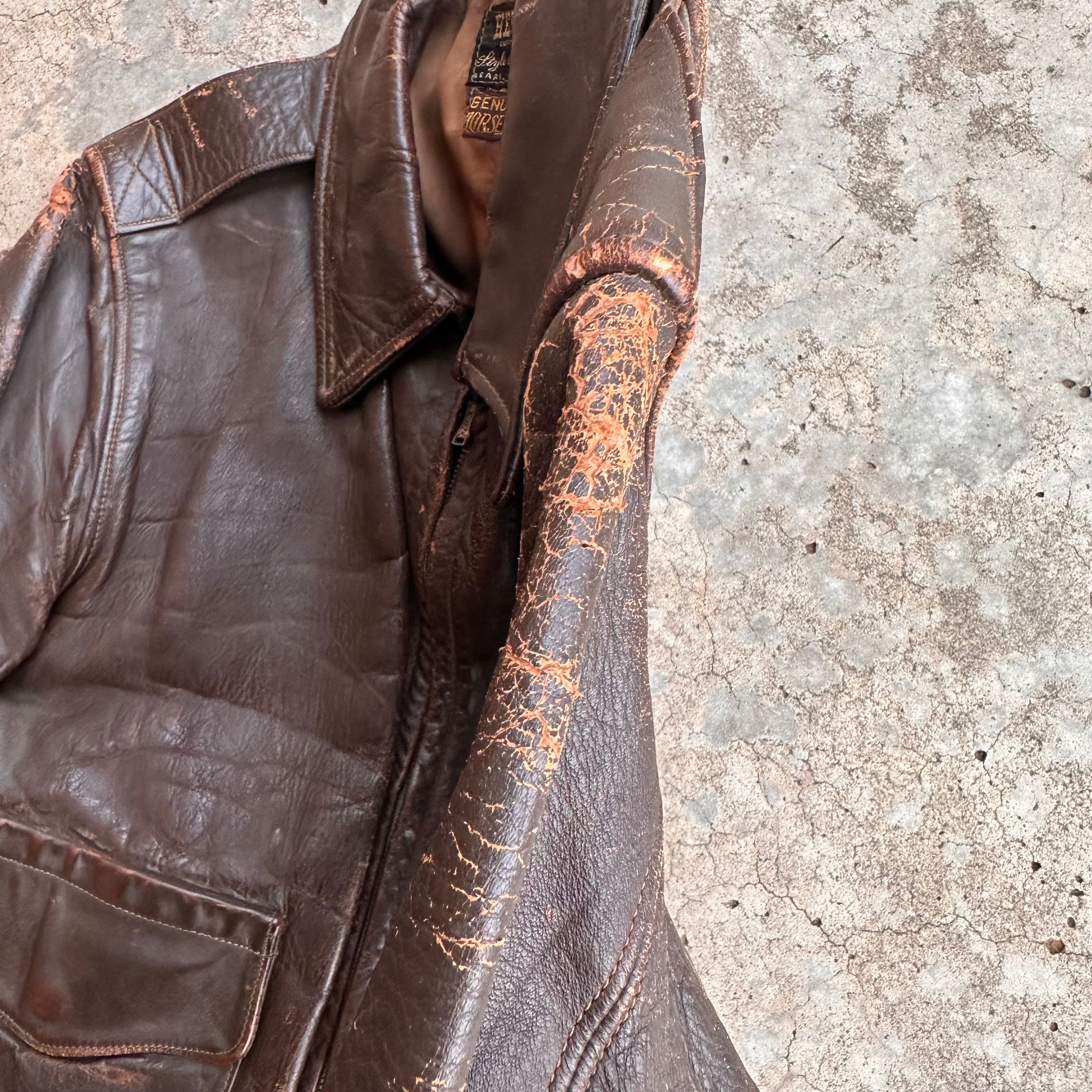 ジャケット・アウター 60s Hercules A-2 HORSE HIDE 40 60s Hercules A-2 HORSE HIDE 40