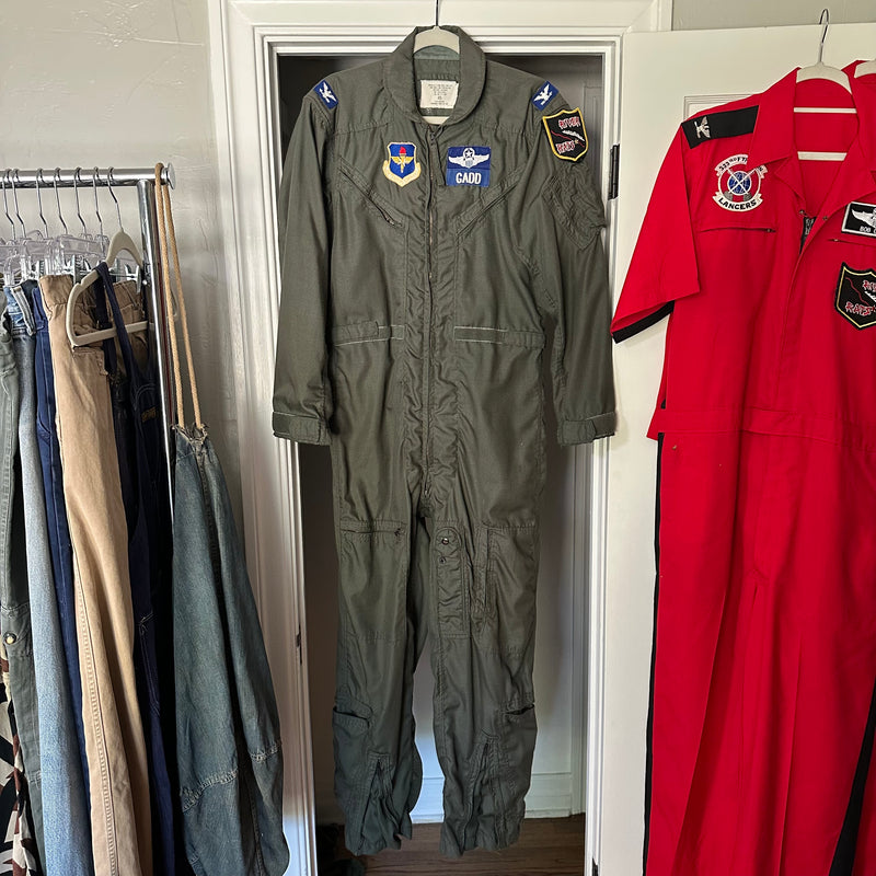 1970’s Vietnam War Named River Rats CWU-27/P Coveralls Size 42L