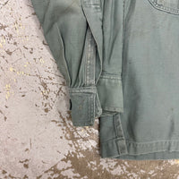 1960’s USAF Sage Green Utility Shirt Small