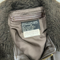 1970’s Mint Vietnam War USN G-1 Flight Jacket Size 38