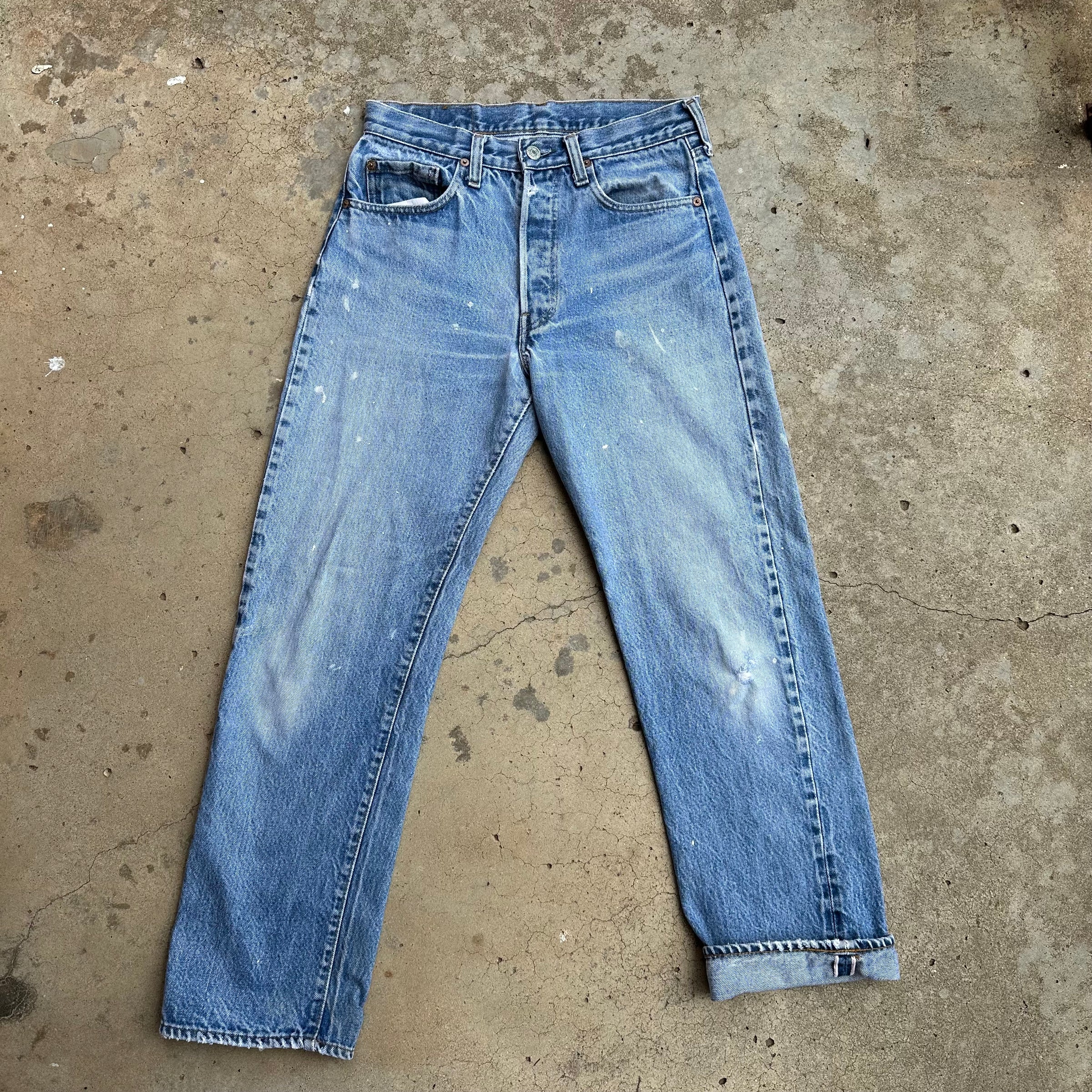 1980’s Levi’s 501 Selvedge Denim Jeans 29” Waist