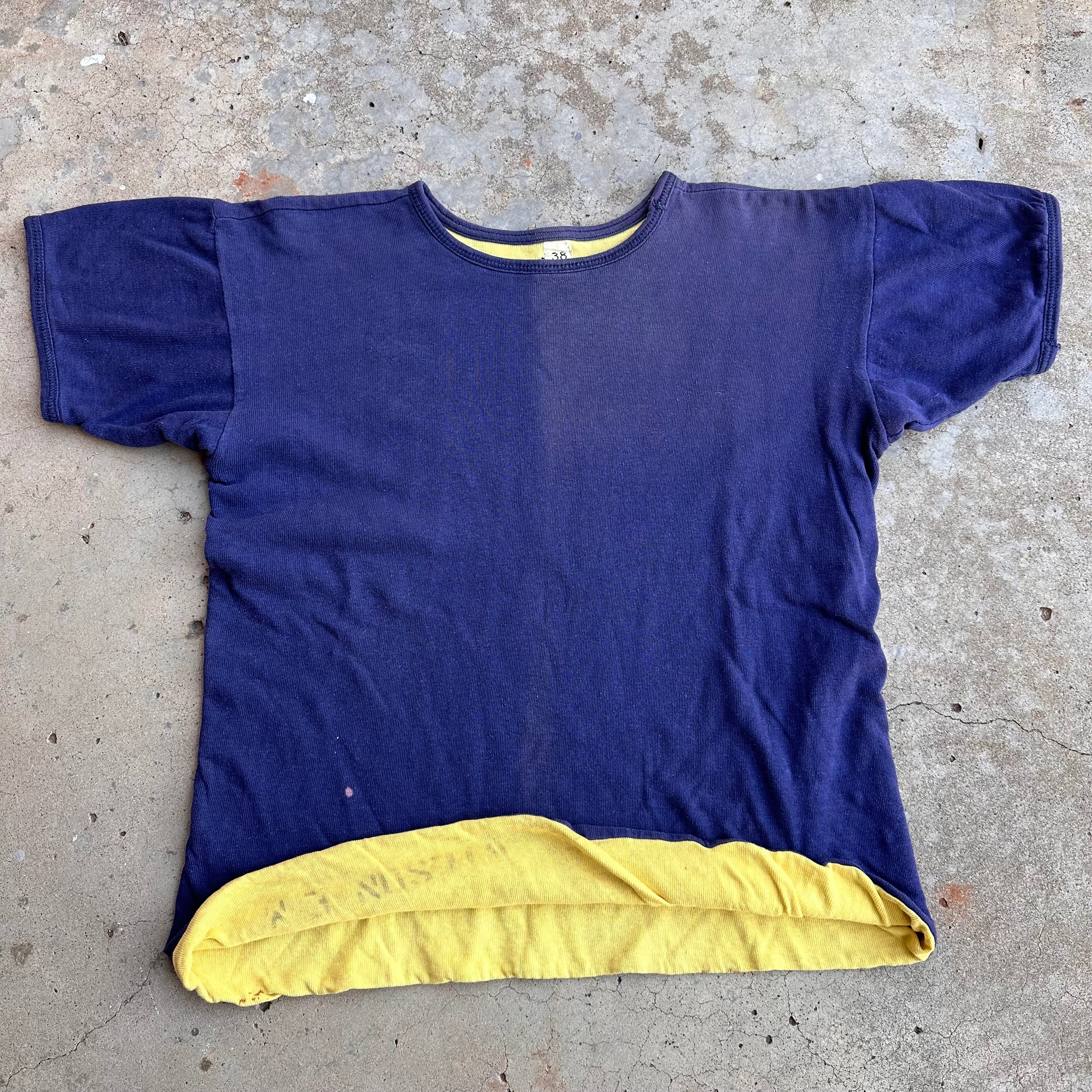 1940's WWII US Navy Reversible UDT T-Shirt 23” Chest – Little Chum