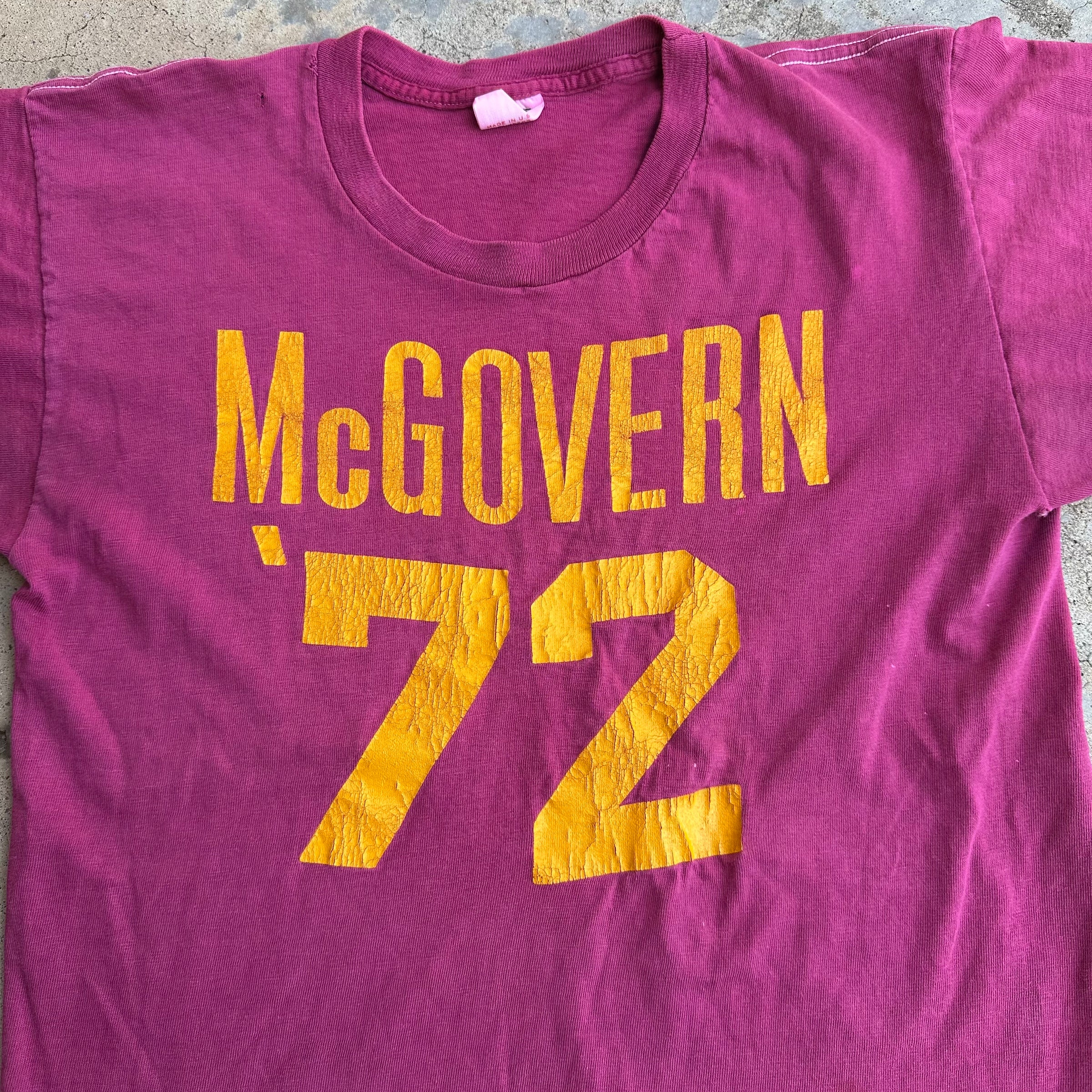 1970’s George McGovern Presidential Campaign T-Shirt