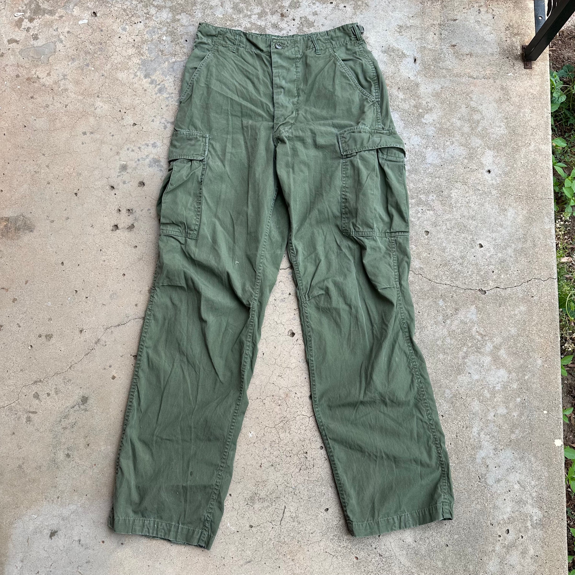 1960’s Vietnam War Poplin Jungle Pants Small Long
