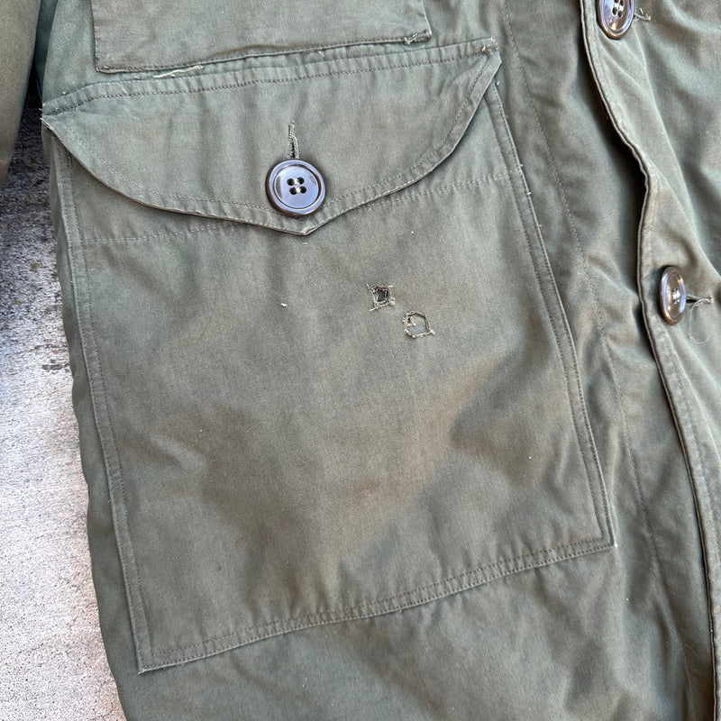 1940’s WWII M-1945 Overcoat Parka with Liner Medium