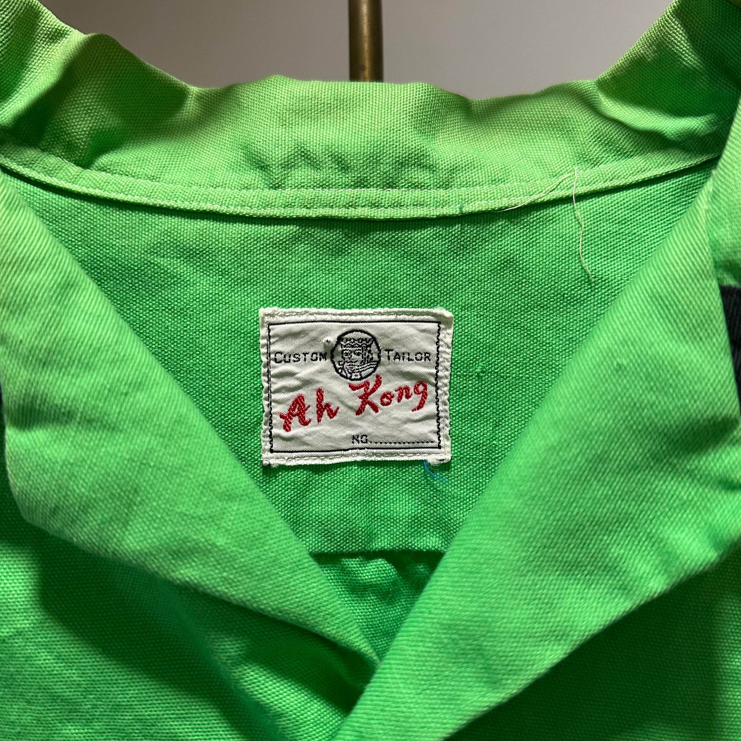 1970’s Golden Van Inc Cotton Embroidered Bowling Shirt XL