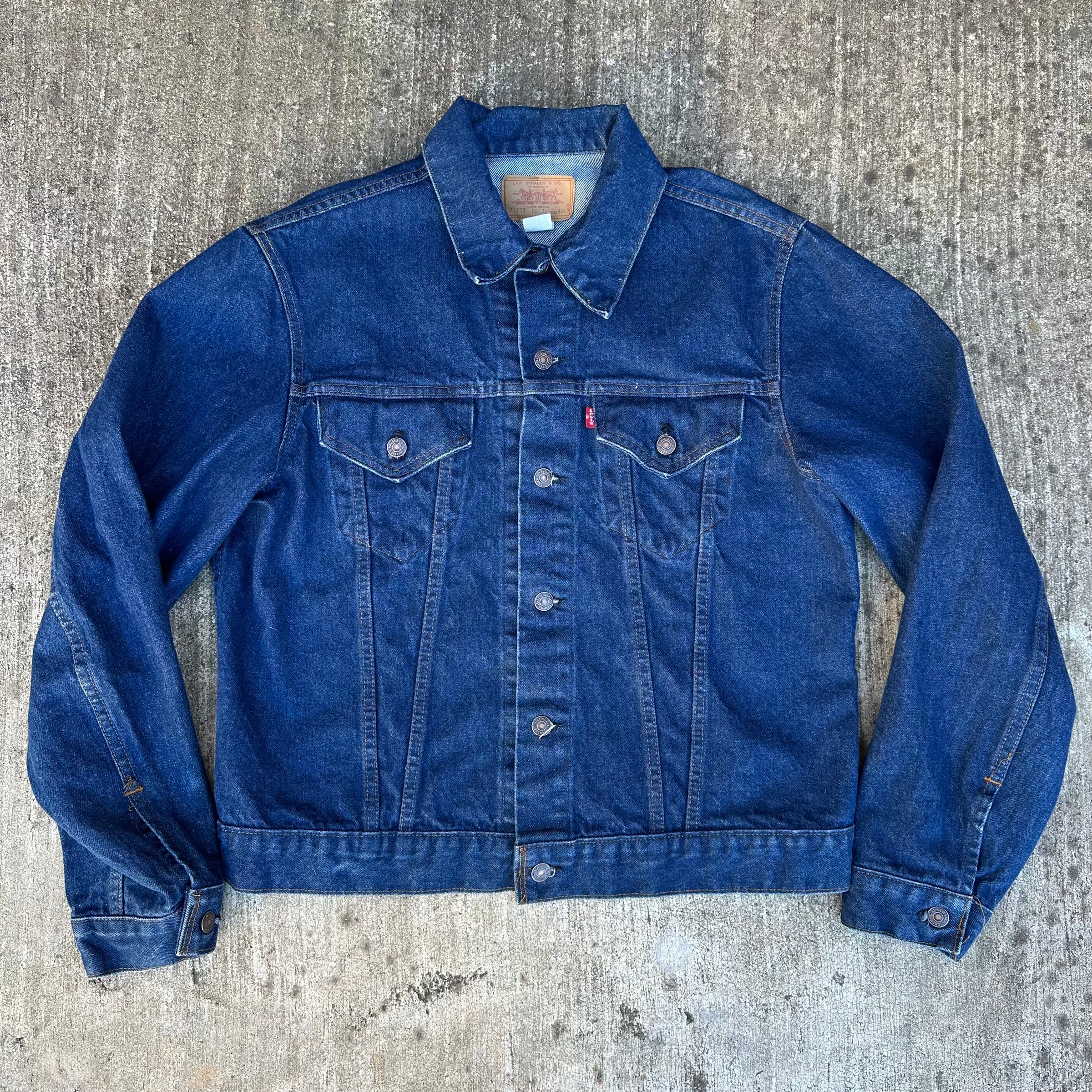 1970’s Levi’s 71205 Denim Jacket Size 46L