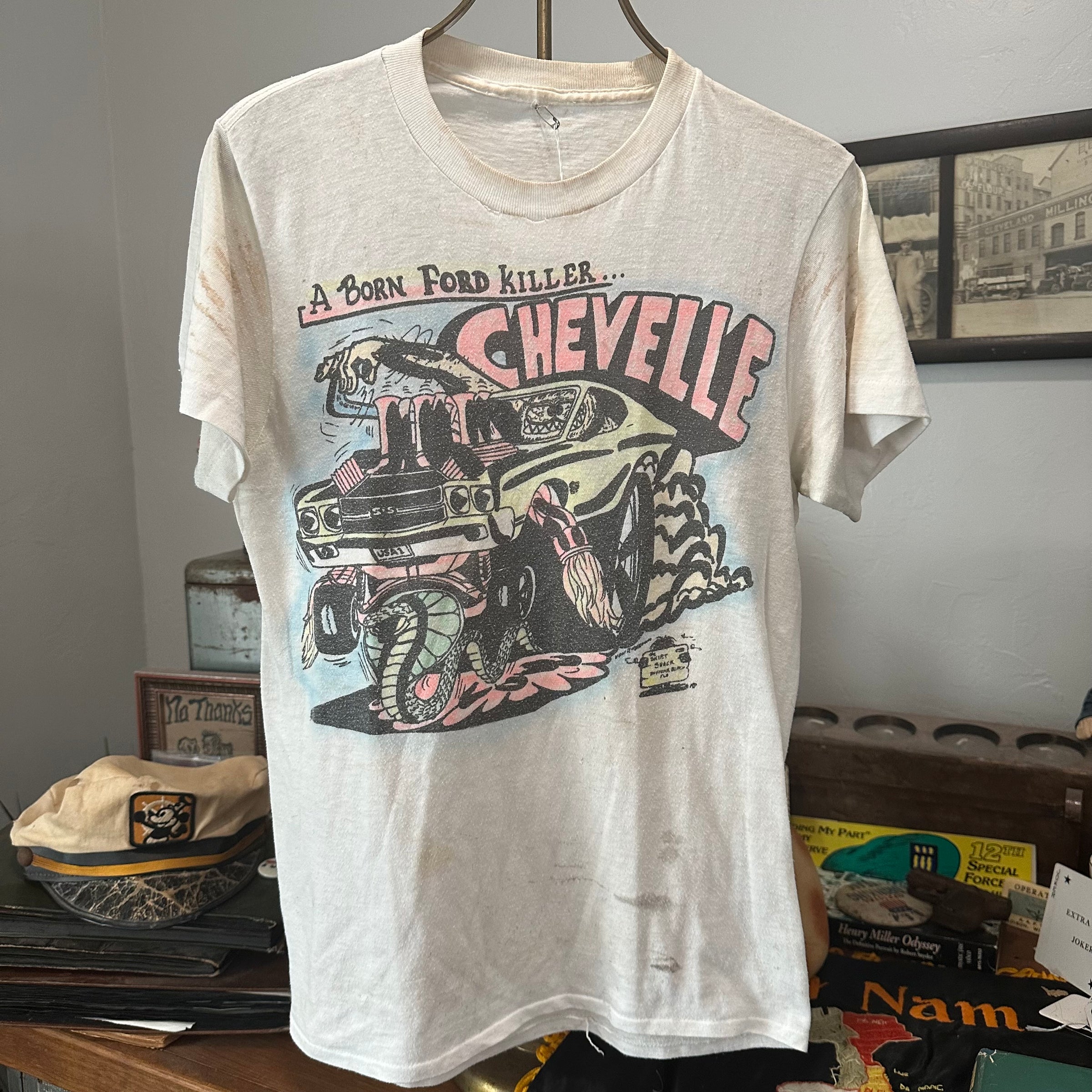 1960’s/70’s Chevelle Airbrushed Hot Rod T-Shirt