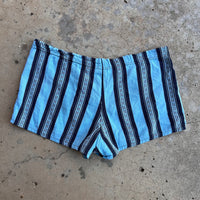 1950’s Campus Diamond Patterned Swim Shorts 34” x 2”