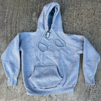 1950’s Heather Gray Hooded Sweatshirt Small