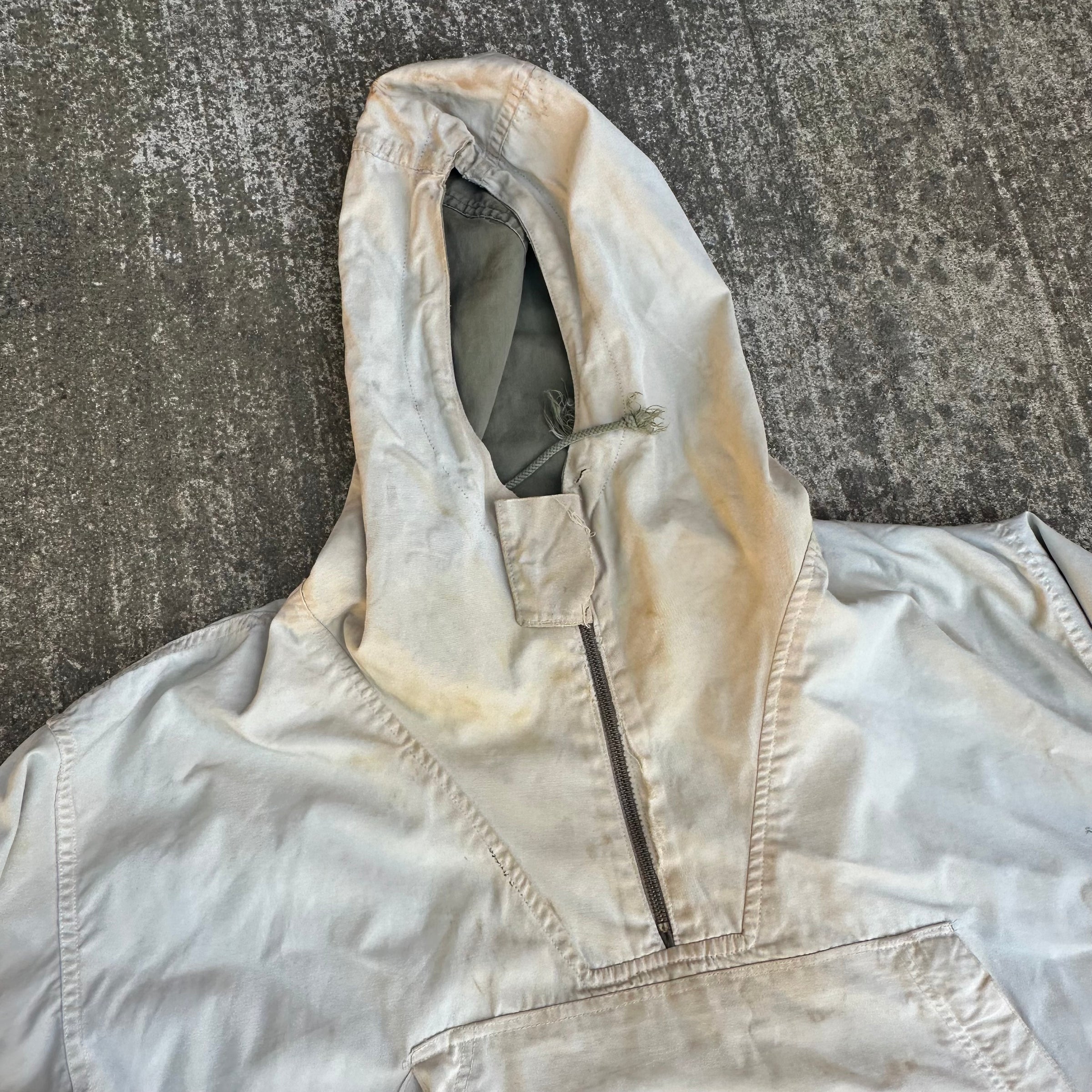 1940’s WWII Stenciled First Pattern Reversible Ski Parka