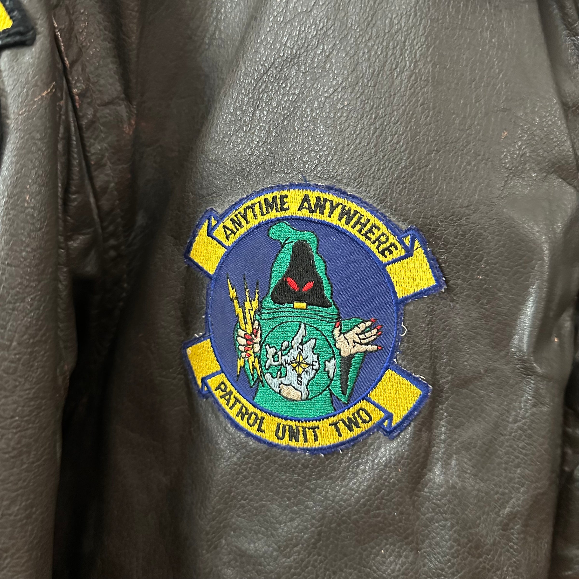 1980’s USN G-1 Leather Flight Jacket Size 44