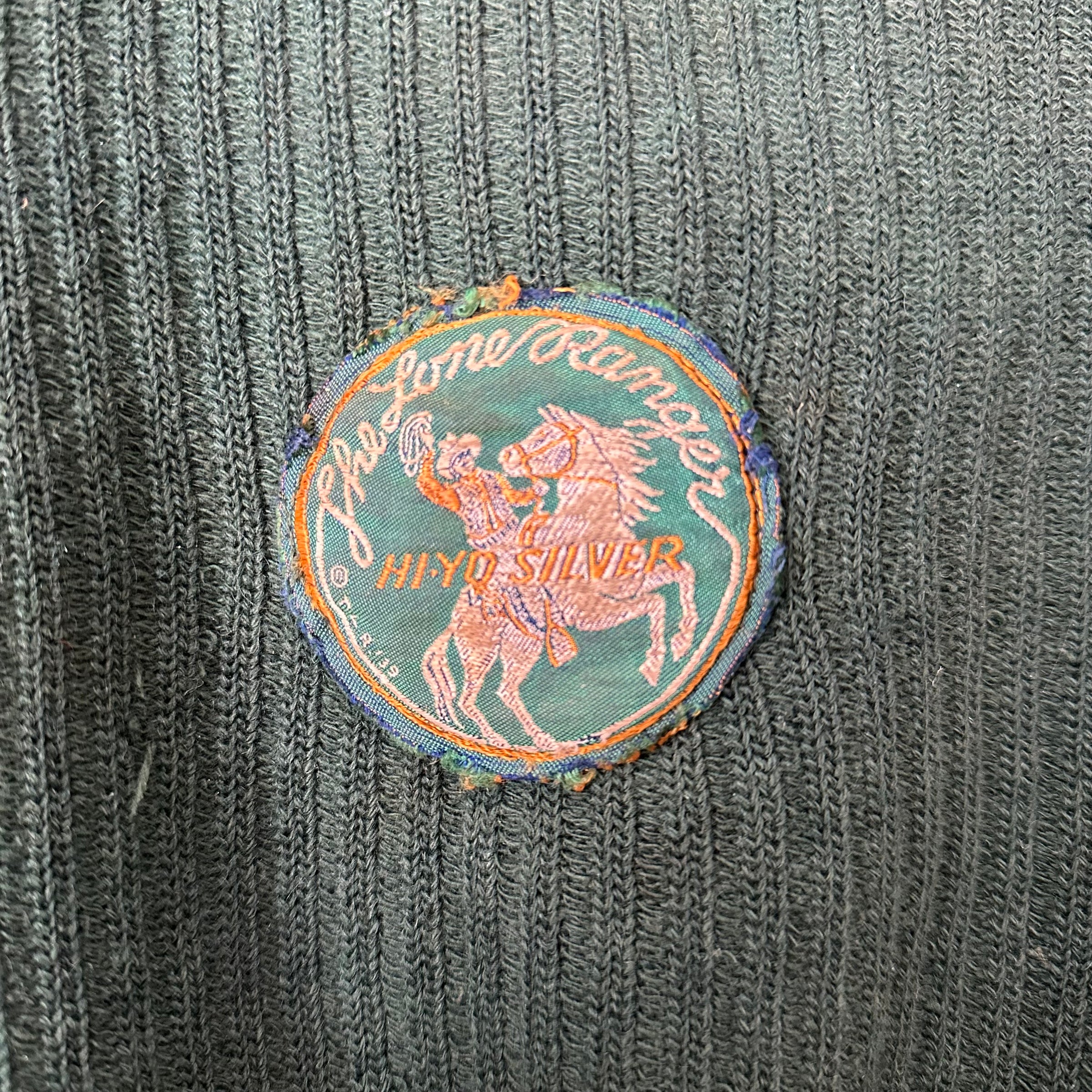 1950’s The Lone Ranger Hi-Yo Silver Kids Sweater