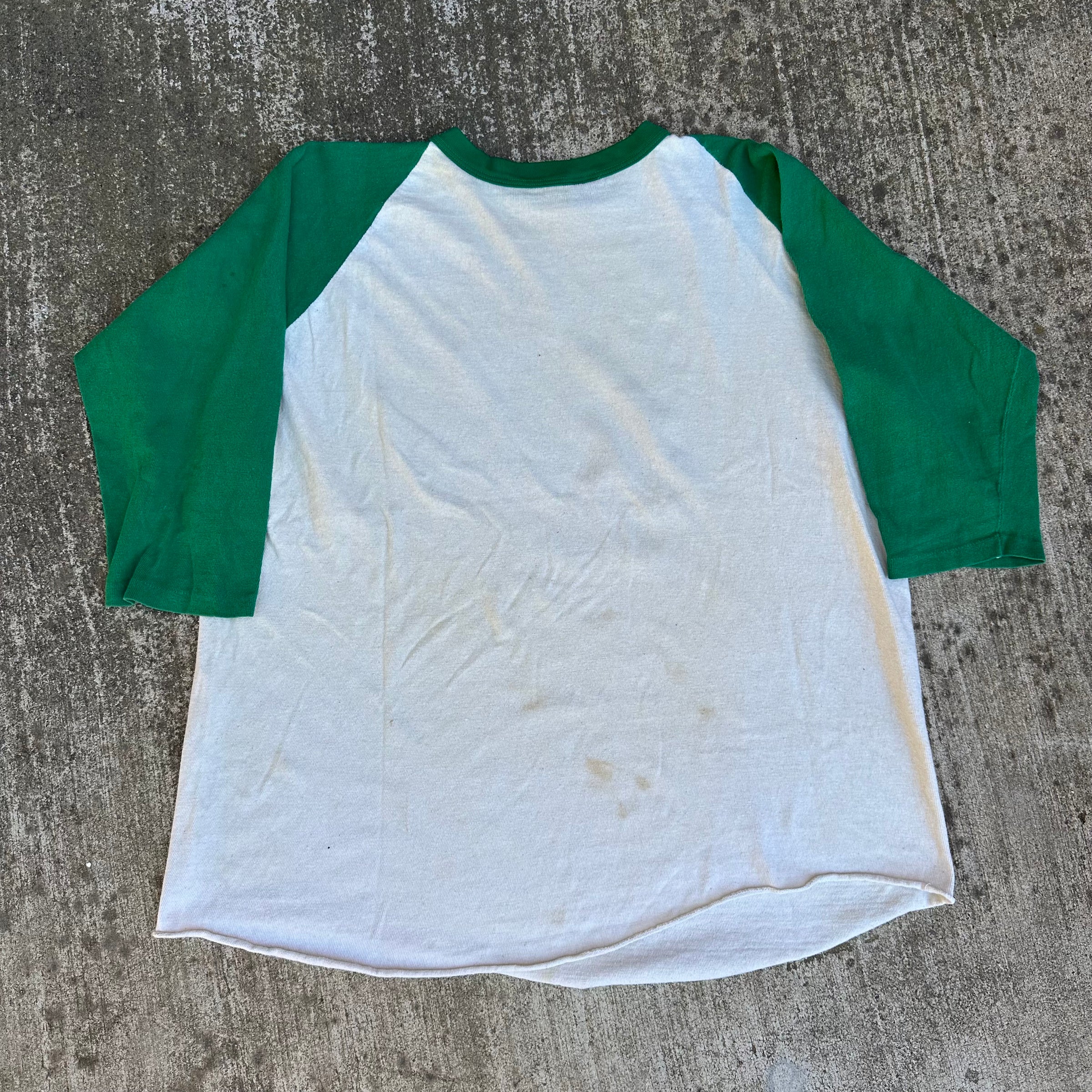 1970’s/80’s The T-Shirtery Print Shop Raglan Baseball T-Shirt XL