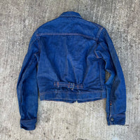 1940’s Tuf Nut Cotton Flannel Lined 2 Pocket Denim Jacket