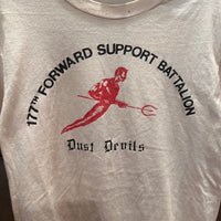 1980’s 177th Forward Support Battalion Dust Devils T-Shirt Medium