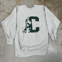 1990’s Clarkson Hockey Reverse Weave Style Sweatshirt Medium