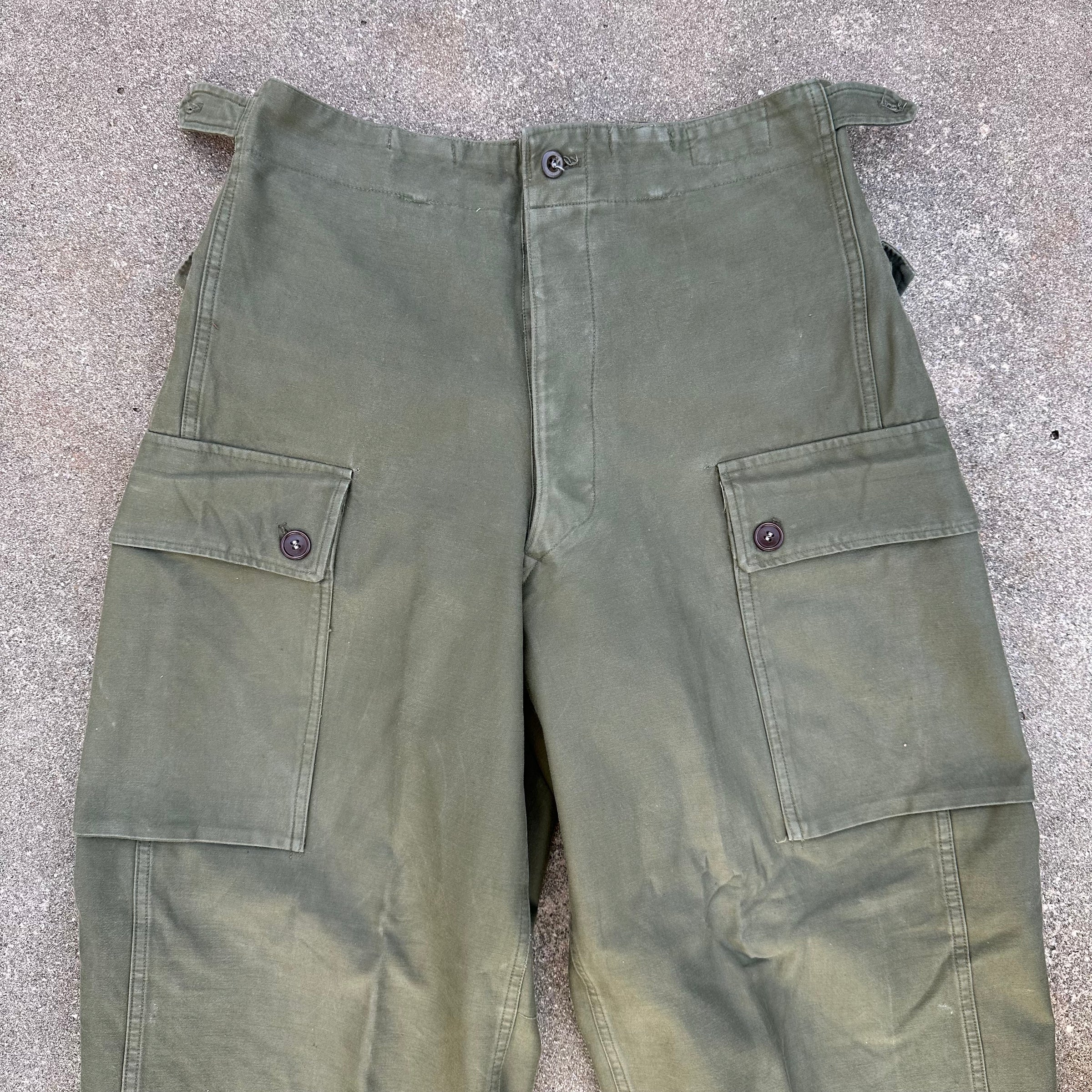 1960’s Dutch Military Fatigue Pants 31” Waist