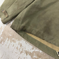 1940’s WWII Stenciled US Navy Wet Weather Parka Large