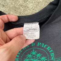 1980’s/90’s Australian Weed Packers Black Crewneck Sweatshirt XL