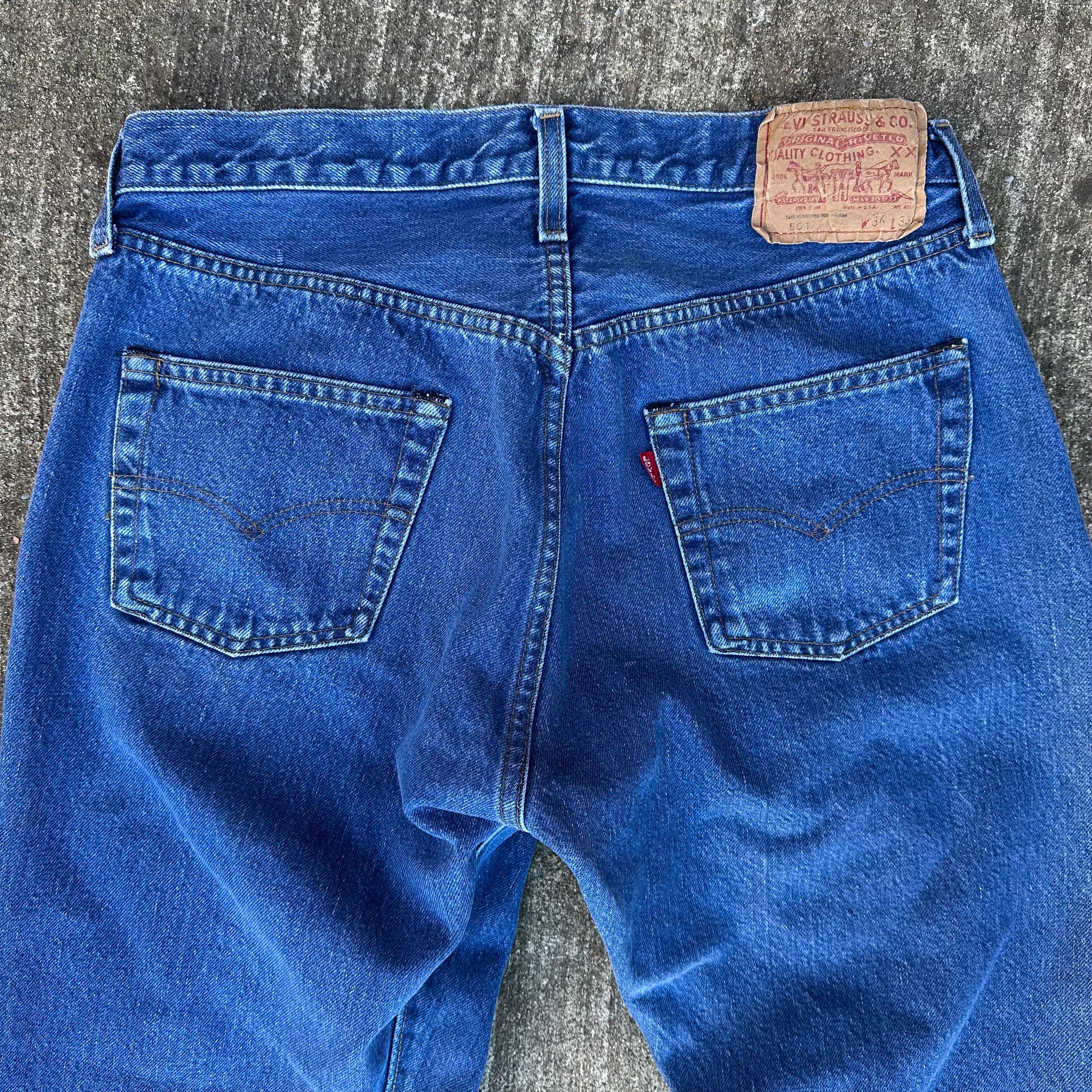 1980’s Levi’s 501 Selvedge Denim Jeans 31” Waist