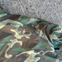 1990’s US Army ECWCS Woodland Camo Gore-Tex Parka Medium Long