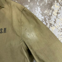 1940’s WWII USN Wet Weather Parka Size Small