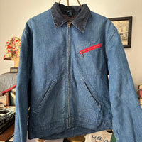 1960’s Dee Cee Blanket Lined Denim Work Jacket Size 38