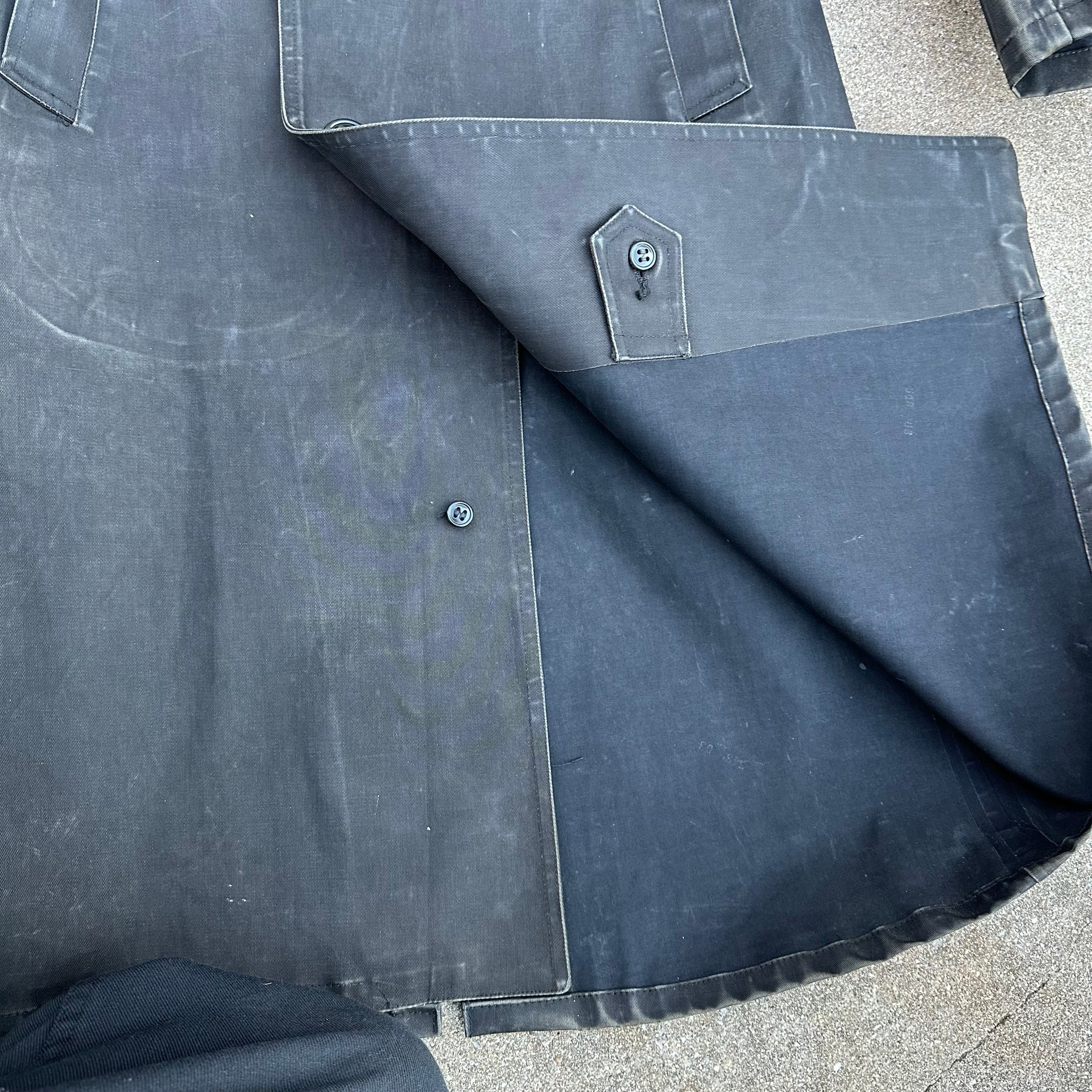 1940’s WWII US Navy Type 1 All Weather Coat Size 36