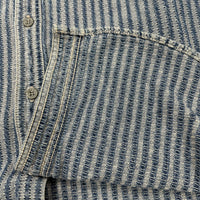 1990’s Levi’s Jeanswear Striped Denim Shirt Medium