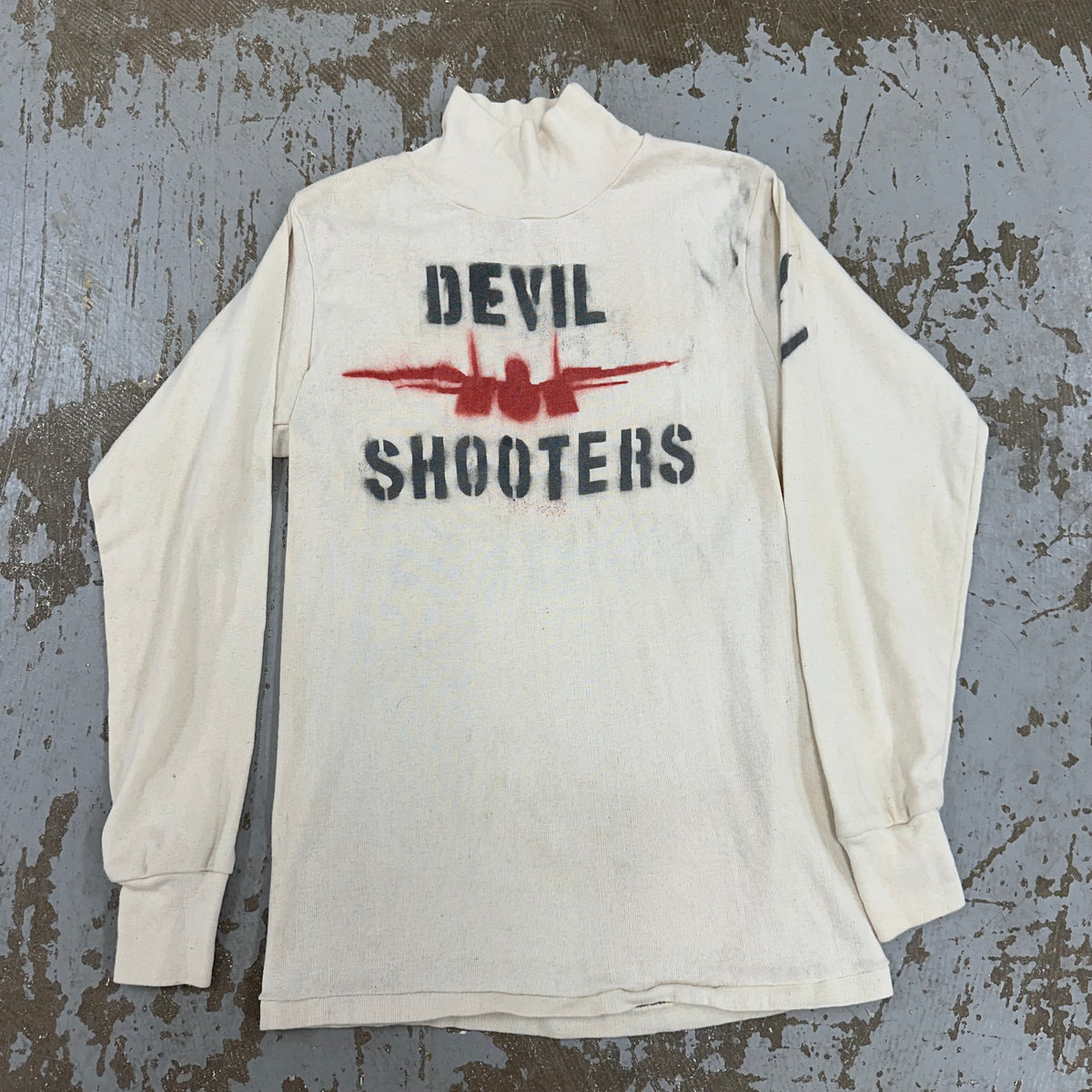 1990’s Devil Shooters USN Flight Deck Identification Jersey Shirt