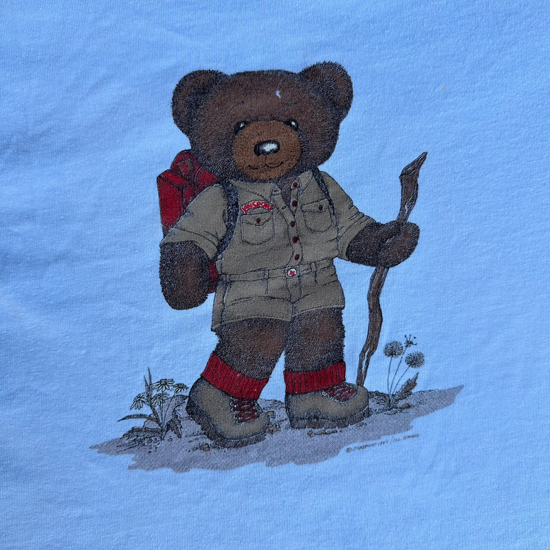 1980’s Jansport Backpack Bear T-Shirt Medium