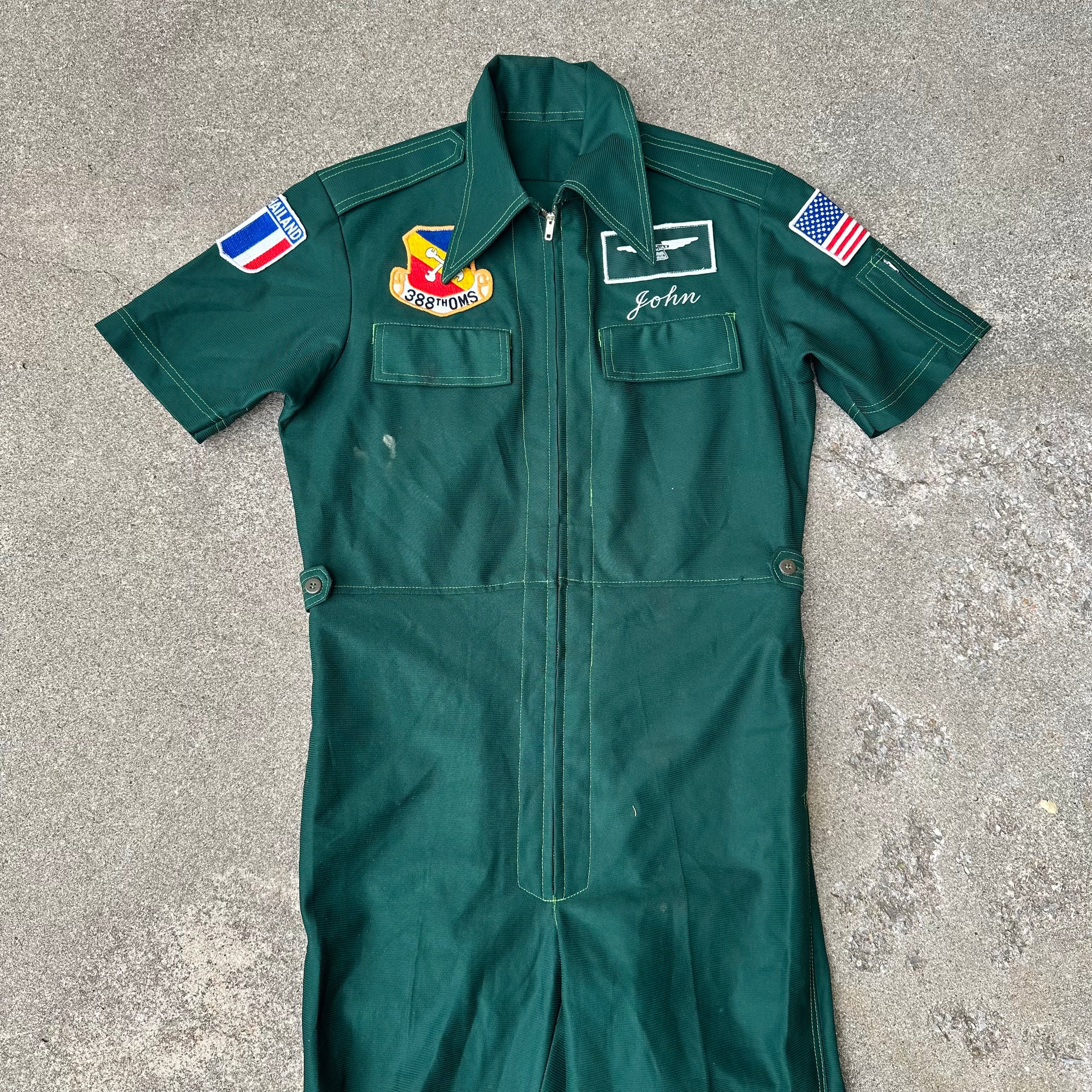 1970’s Vietnam War USAF Thai Made 388th OMS Party Suit
