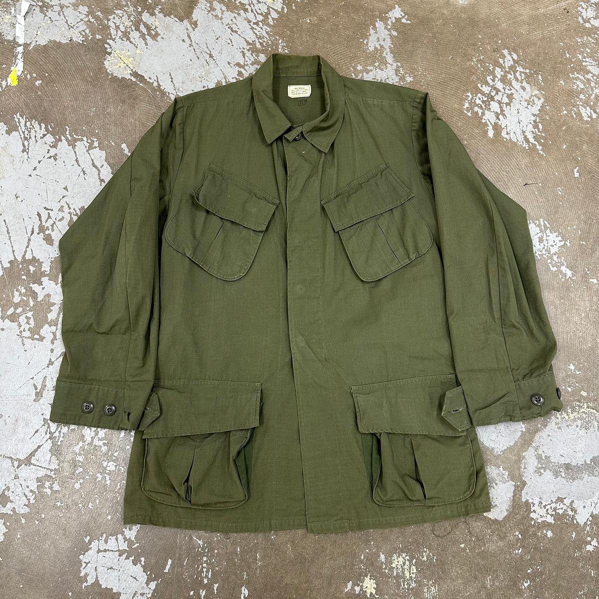 1960’s Mint Vietnam War Ripstop Jungle Jacket Small Regular