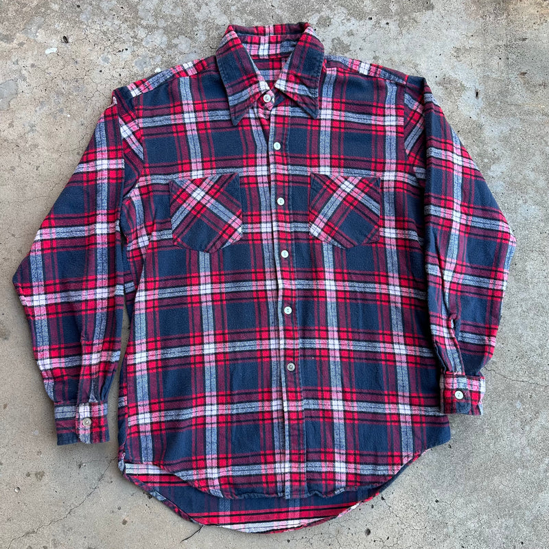 1960’s/70’s Brushed Cotton Flannel Shirt Large