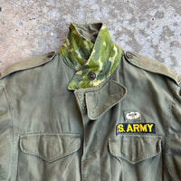 1940’s WWII 101st Airborne Parachute Lined M-43 Field Jacket 38R