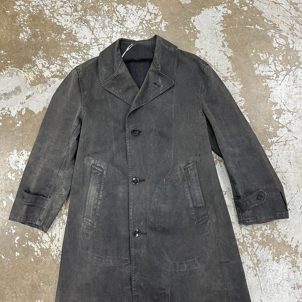 1940’s WWII USN Type 1 All Weather Coat Size 36